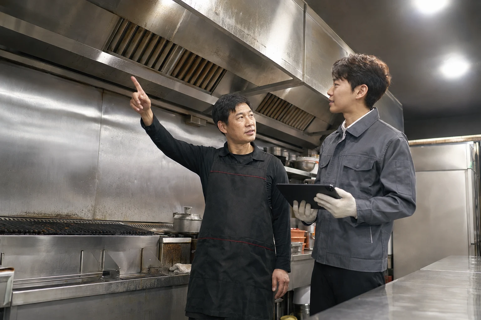 식당 주방 청소 업체